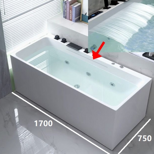 Big Spray Whirlpool Massage Bathtub Indoor
